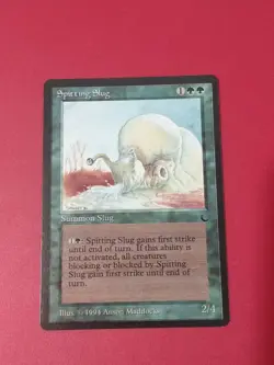 Magic the Gathering SPITTING SLUG #85/121 Green Time Spiral 2006 LP - Image 1