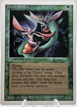 Scryb Sprites Revised Edition 3ED MTG NM - Image 1