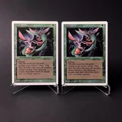 (2) Magic: The Gathering Scryb Sprites MTG Revised Edition Vintage 1994 LP - Image 1