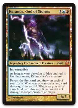Keranos, God of Storms #151 (NM) Journey Into Nyx JOU Magic MTG - Image 1