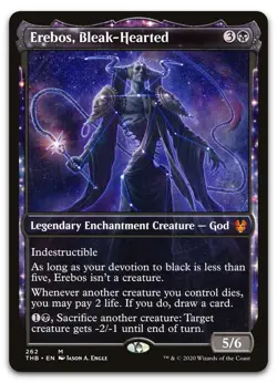 Erebos, Bleak-Hearted (Showcase) #262 (NM) Theros Beyond Death THB Magic MTG - Image 1