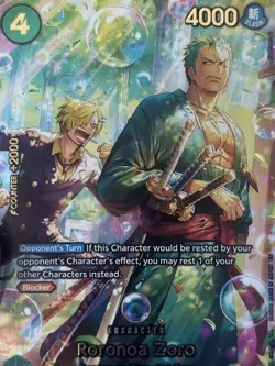 Roronoa Zoro - PRB02-006 (SP) PRB02-006 The Azure Sea's Seven Foil - Image 2