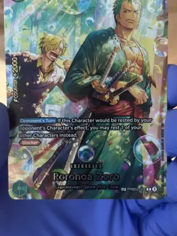 Roronoa Zoro - PRB02-006 (SP) PRB02-006 The Azure Sea's Seven Foil - Image 4