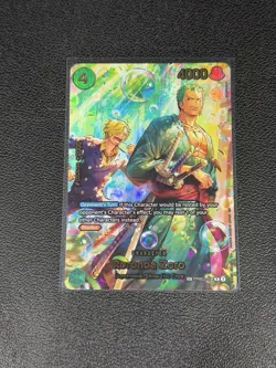 Roronoa Zoro - PRB02-006 (SP) PRB02-006 The Azure Sea's Seven Foil ENGLISH - Image 1