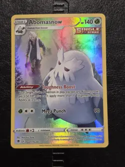 2022 Pokemon SWSH Astral Radiance Abomasnow Trainer Gallery #TG01/TG30 - Image 1