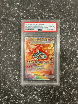 Hearthflame Mask Ogerpon EX 212/167 Twilight Masquerade 2024 Pokemon PSA 10 - Image 1