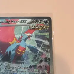 Roaring Moon EX 251/182SV04: Paradox Rift Holo Pokemon NM TCG SIR - Image 3