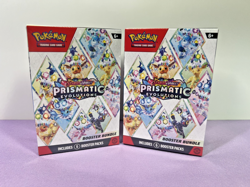 Lot of 2 Pokemon TCG Prismatic Evolutions Booster Bundle NEW Factory Sealed - Image 1