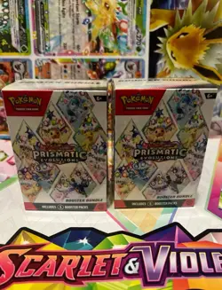 Pokemon Prismatic Evolutions Booster Bundles - Lot of 2 - Factory Sealed - Image 1