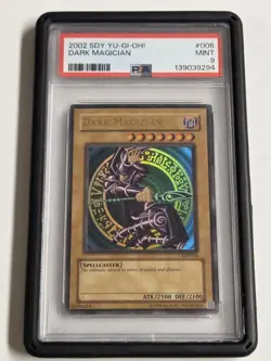 PSA 9 Dark Magician SDY-006 Ultra Rare Vintage Yugioh Starter Deck: Yugi 2002 - Image 1