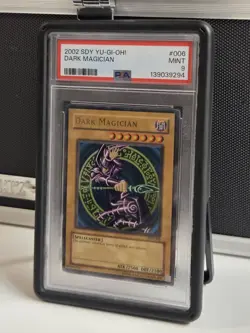 PSA 9 Dark Magician SDY-006 Ultra Rare Vintage Yugioh Starter Deck: Yugi 2002 - Image 2