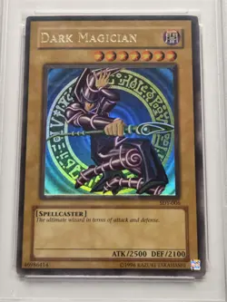 PSA 9 Dark Magician SDY-006 Ultra Rare Vintage Yugioh Starter Deck: Yugi 2002 - Image 4