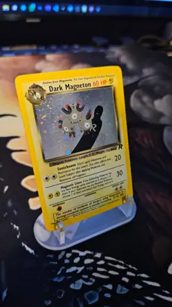 Dark Magneton 11/82 Holo Rare Team Rocket Vintage Card WOTC Pokemon TCG - Image 4