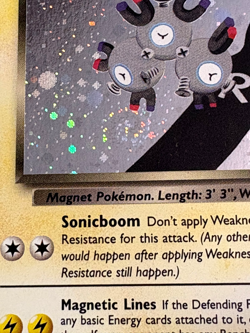 Dark Magneton 11/82 Team Rocket Holo Rare Pokemon TCG - Swirl - MP Card - Image 2