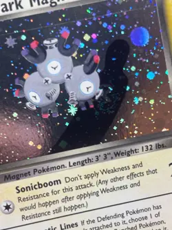 2000 Pokemon TCG Card Dark Magneton 11/82 Holo Rare Unlimited Team Rocket - Image 3