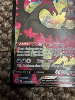 Pokemon TCG Galarian Moltres v TG20/TG30 Swsh10: Astral Radiance NM/M Condition - Image 3