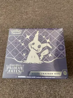 POKEMON Scarlet & Violet - Paldean Fates - Elite Trainer Box ETB NEW SEALED - Image 1