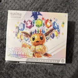 Pokemon TCG Prismatic Evolutions ETB Elite Trainer Box Sealed - Image 1