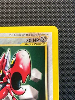 Pokemon Card Scizor Black Star Promo 33 WOTC - Image 3
