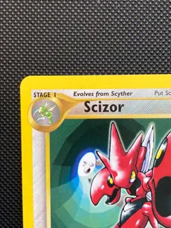 Pokemon Card Scizor Black Star Promo 33 WOTC - Image 4