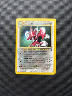 Pokemon Card Black Star Promo Scizor 33 WOTC - Image 1