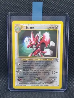 Pokemon Card Scizor #33 NM- Mint Black Star Promo WOTC - Free Postage! - Image 1