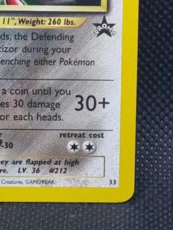 Pokemon Card Scizor #33 NM- Mint Black Star Promo WOTC - Free Postage! - Image 5