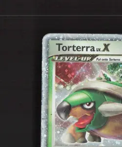 Torterra LV.X 122/130 Diamond & Pearl Ultra Rare Holo Pokemon Card DMG - Image 3