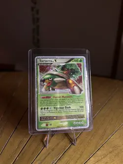 Torterra LV.X 122/130 Diamond & Pearl Ultra Rare Holo Pokemon Card - Image 1