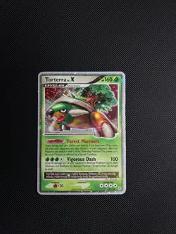 Torterra LV.X 122/130 Diamond & Pearl Ultra Rare Holo Pokemon Card - Image 3