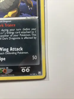 Pokemon Dark Dragonite Holo Rare TCG Card 15/109 Lightly Played Condition 2004 - Image 4