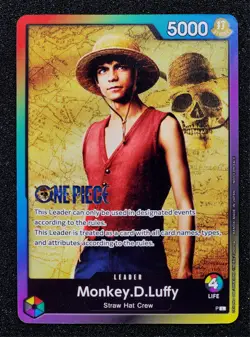 Monkey.D.Luffy (Leader Pack-Live Action) (Sealed Battle 2023 Vol. 1) - One Piece - Image 1