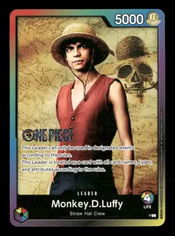 Monkey.D.Luffy Leader Pack - Live Action Sealed Battle 2023 Vol. 1 PR One Piece - Image 1