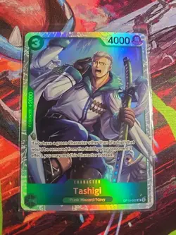One Piece TCG Royal Blood : Tashigi OP10-032 Super Rare English - Image 1
