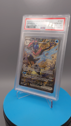 2024 POKEMON SVP EN-SV BLACK STAR PROMO #132 GRENINJA EX PSA 10 US Seller - Image 2
