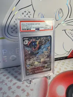 2024 POKEMON SVP EN-SV BLACK STAR PROMO #132 GRENINJA EX PSA 10 - Image 2