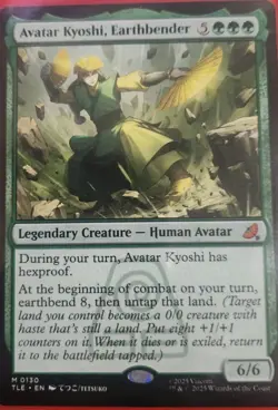 MTG - Avatar Kyoshi, Earthbender- Avatar: The Last Airbender: Eternal-Legal NM/M - Image 1