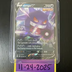 GENGAR V 156/264 - Pokemon Sword & Shield Fusion Strike TCG Near Mint - Image 3