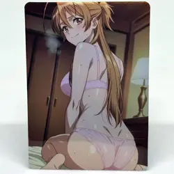 Highschool of the Dead Rei Miyamoto Goddess Anime Waifu ACG Foil Card - Image 1