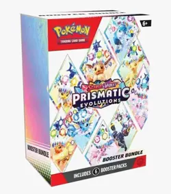 Pokemon TCG Prismatic Evolutions Booster Bundle Box NEW Sealed Trading Cards ! - Image 1