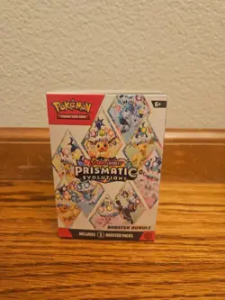 Pokemon TCG Prismatic Evolutions Booster Bundle Box NEW Sealed Trading Cards ! - Image 4