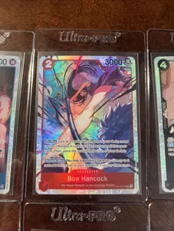 One Piece OP12 EB03 Super Rare Lot English & Japanese Cards Boa Hancock - Image 3