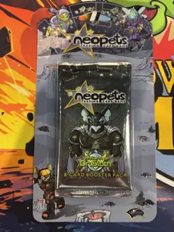 Neopets TCG Return Of Dr Sloth Booster Pack Carded Blister Mira Space Faerie - Image 1