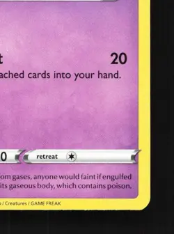 Gastly 083/202 LP Sword & Shield English Pokemon Card TCG - Image 3