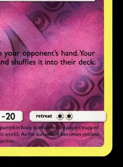 Pumpkaboo 44/111 Crimson Invasion LP Reverse Holo Pokemon Card TCG - Image 5