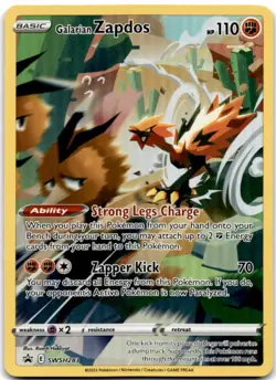 Galarian Zapdos - Promo SWSH: Sword & Shield Promo Cards SWSH283 NM - Image 1