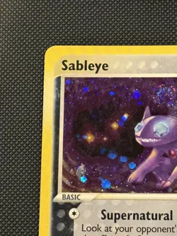 Pokemon TCG Sableye Holofoil 10/100 Sandstorm 2003 MP - Image 2