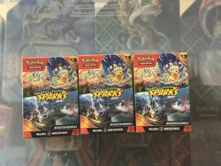 Pokemon TCG Surging Sparks Booster Bundle Lot X3 (18 Packs) NEW Factory Sealed - Image 1