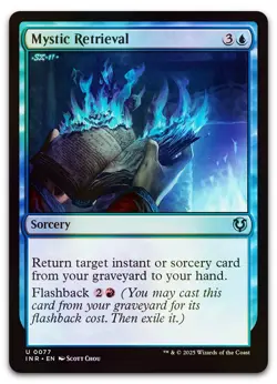 Mystic Retrieval #77 (Foil) (NM) Innistrad Remastered INR Magic MTG - Image 1