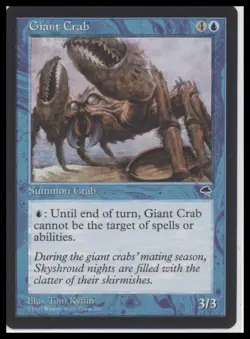 🦀 MTG Giant Crab - Tempest - Common (Regular) - Image 1